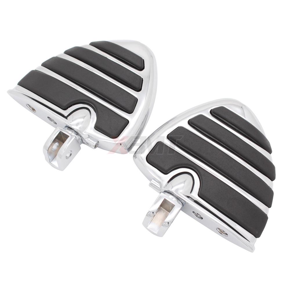 Motorcycle Accessories Front Foot Pegs Footrests For Honda ST1300 VFR800 Interceptor Valkyrie Can- Am Spyder RS Models: D