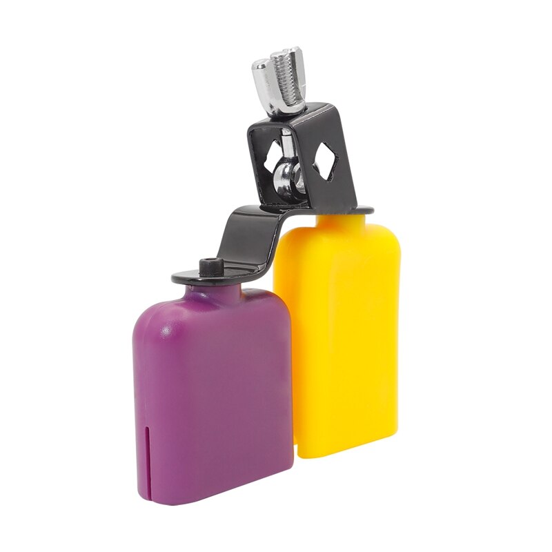doble Sambago Bell percusión Jam Block Música Latina Cowbell Alto y Bajo sonido madera Knocker tambor Accesorios