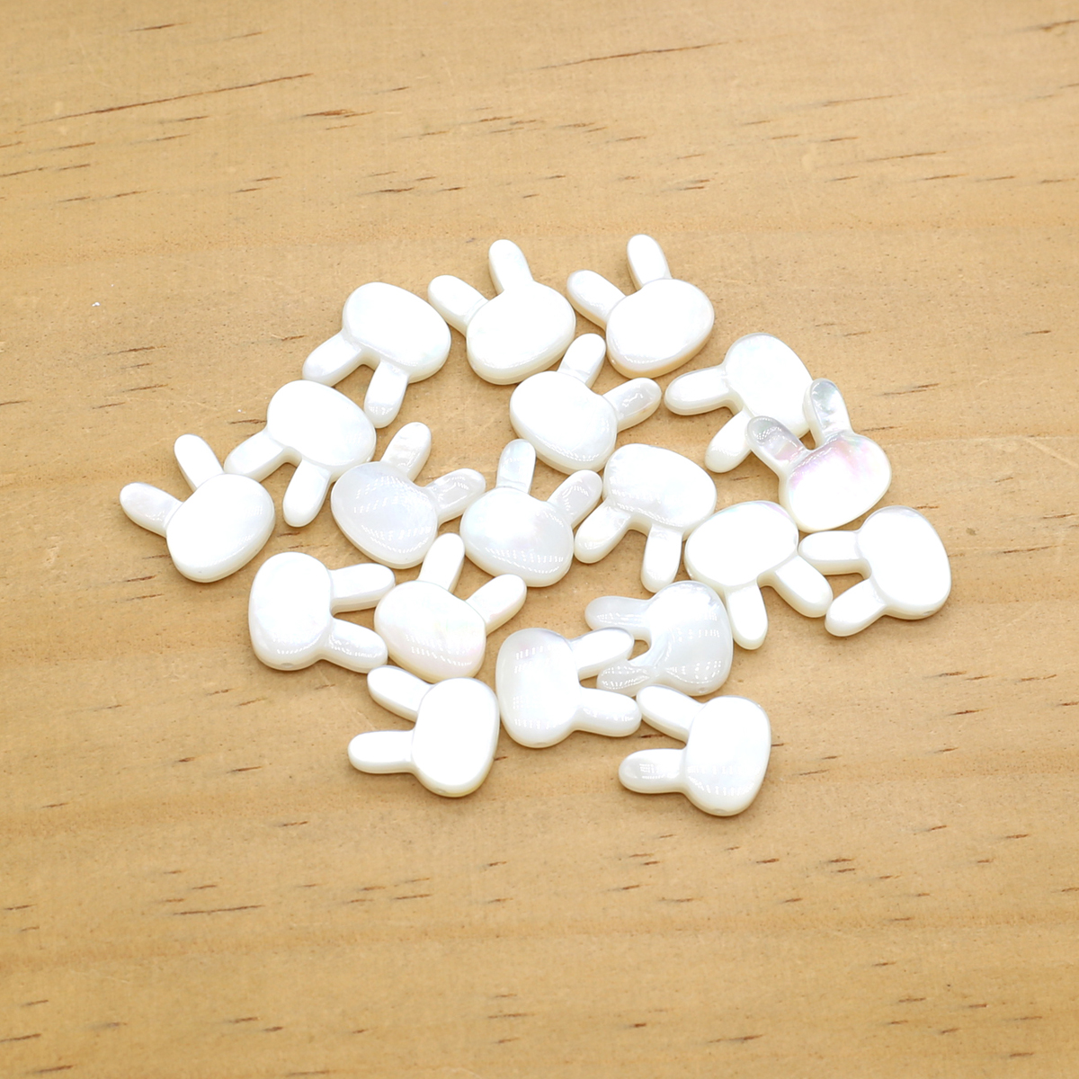 5 Stuks Natuurlijke Zee Schelp Kralen Konijn Hoofd Vorm Charmes Parelmoer Schelp Losse Kralen Voor Sieraden Maken Diy Oorbel Armbanden