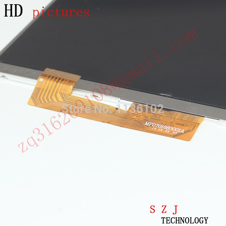 7&#39;&#39; inch tablet pc Digital FPC-Y83509 V02 MF0701683001A LCD internal display screen