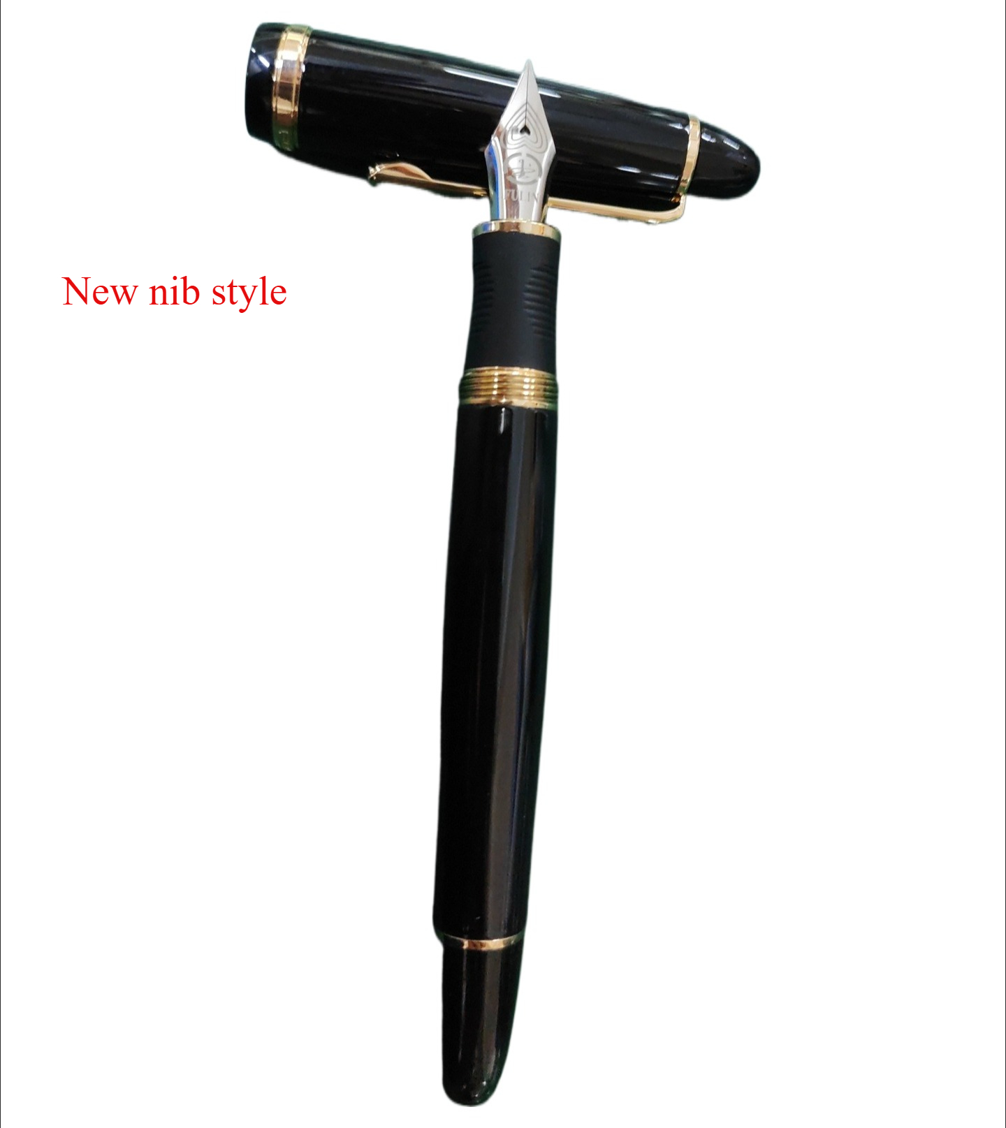 Fulin 385-pluma estilográfica con iridio largo N ° 35, pluma de aleación suave y flexible, Punta brillante, escritura, suministros de oficina, papelería, bolígrafos de alta gama