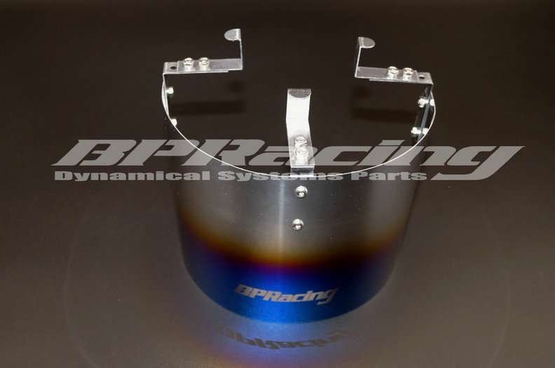 Uniwersalny tytanizujący filtr powietrza osłona termiczna robić filtra stożkowego 2.25 "robić 3.5"