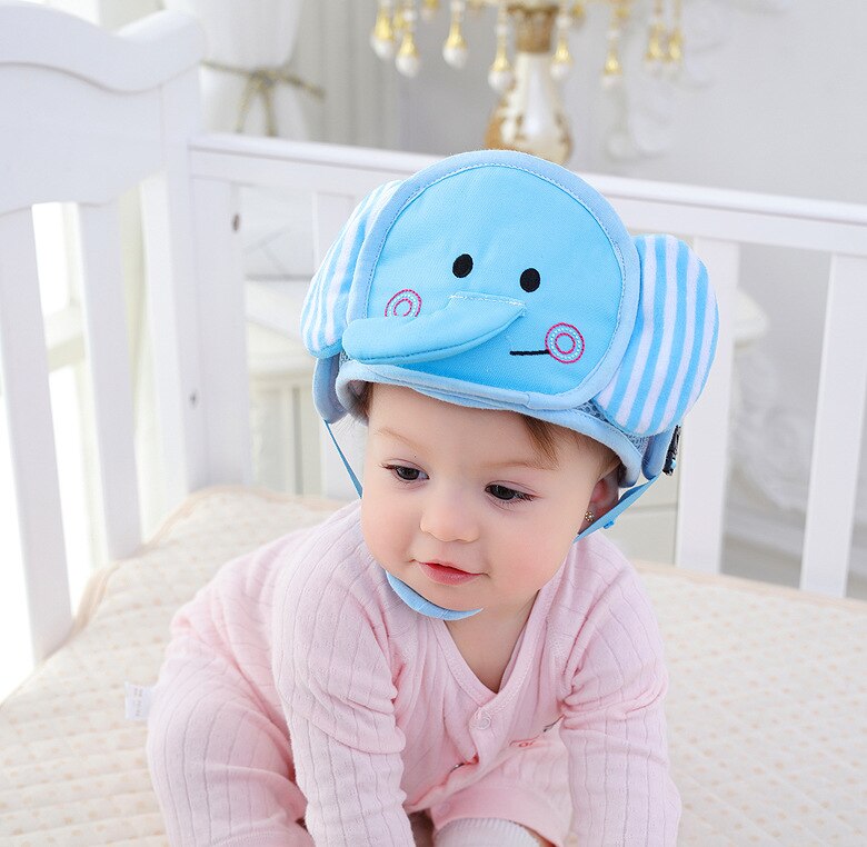 Baby Anti-Vallen Hoofd Bescherming Cap Baby Peuter Anti-Collision Cap Anti-Val Cap Kind Veiligheid Helm hoofd Cap Veiligheid Bescherming: 01