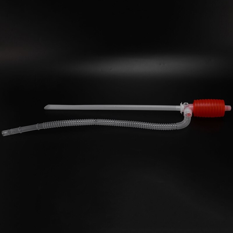Car Motorcycle Manual Hand Siphon Syphon Pumps Oil Gasoline Fuel Liquid Transfer Pipe Refuel Sucker
