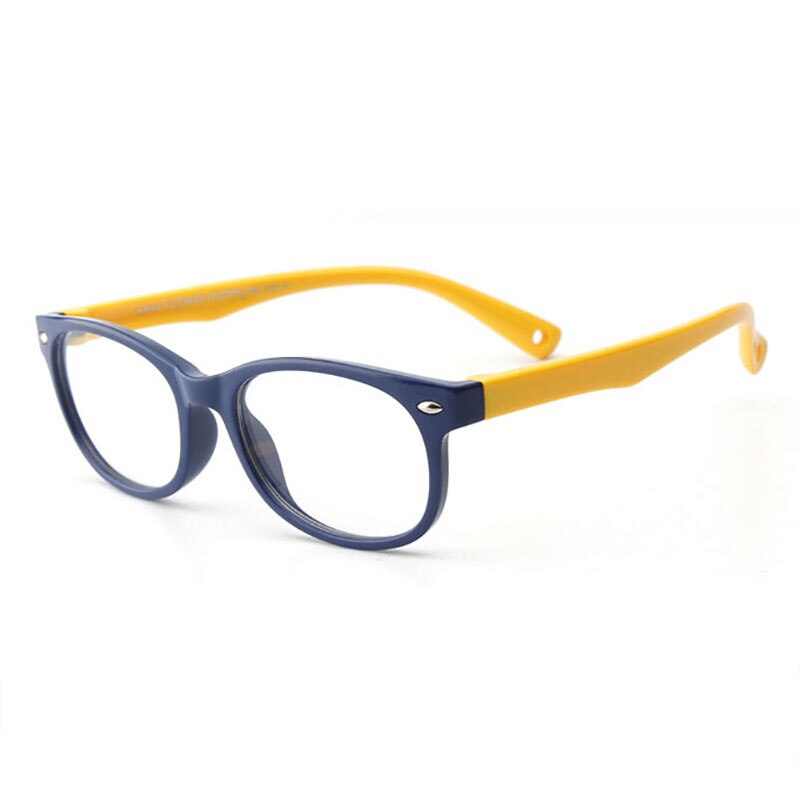 S8144 Children Optical Glasses Frame Unisex Kid Eyeglasses Prescription Eyewear for Eye Protection Spectacles Frame Eye Glasses: C12
