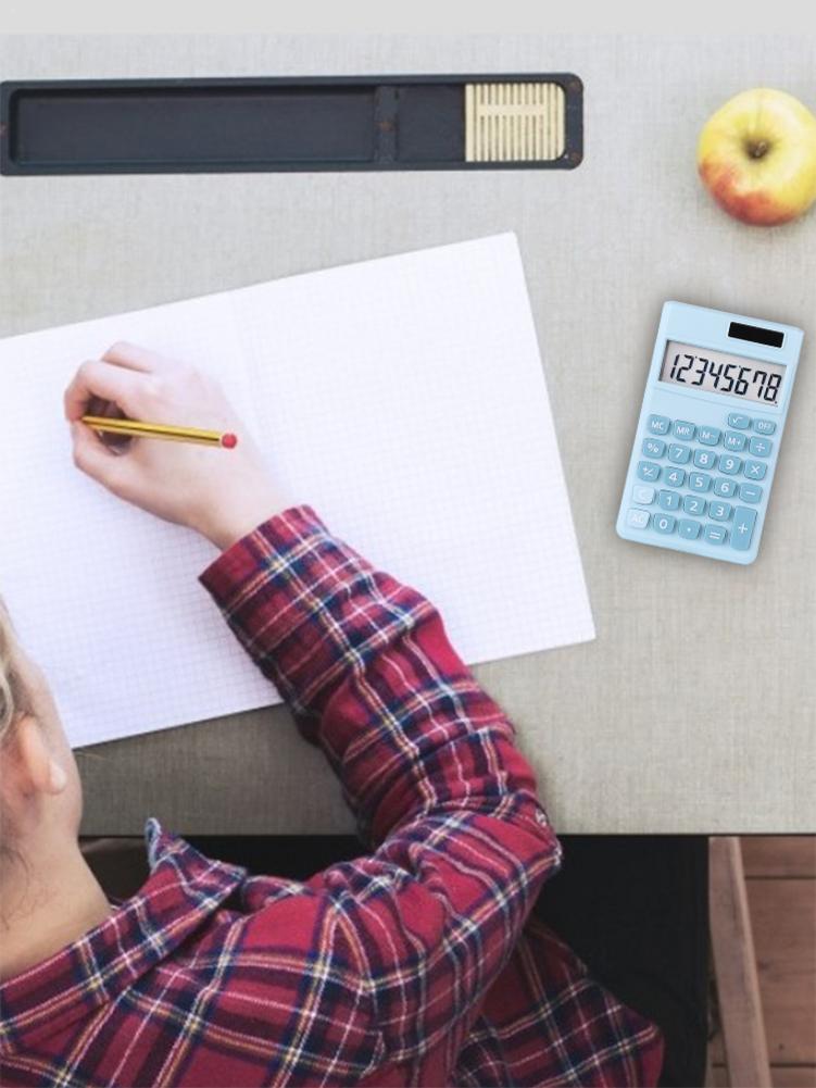 8 Digits Solar Calculator Electronic Calculator Desktop Calculators Home Office School Calculators Financial Accounting Tools