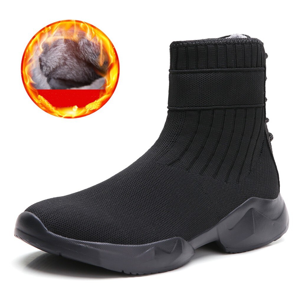 Women's Mid-Top Running Shoes - Lightweight Comfort Cushioning - Breathable Mesh - Slip-On