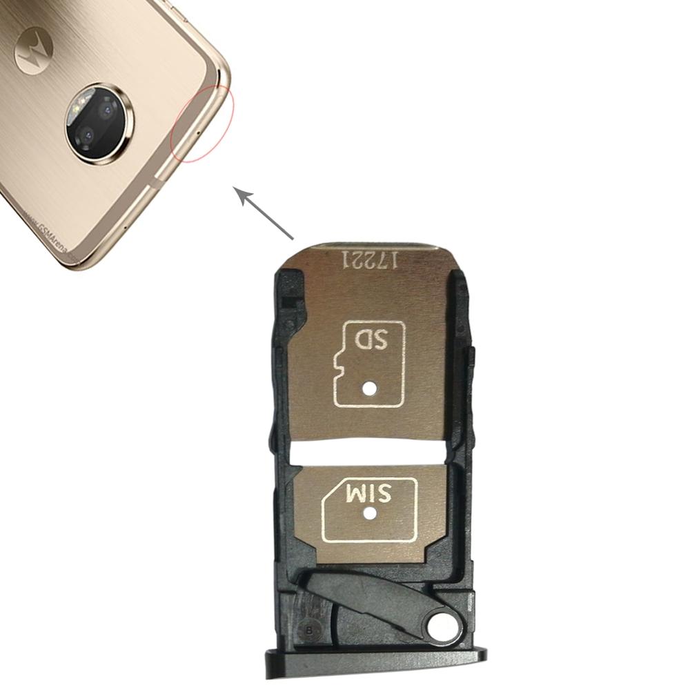 Bandeja de tarjeta SIM, adaptador de repuesto para Motorola Moto Z2 Force, bandeja de tarjeta SIM + bandeja de tarjeta Micro SD