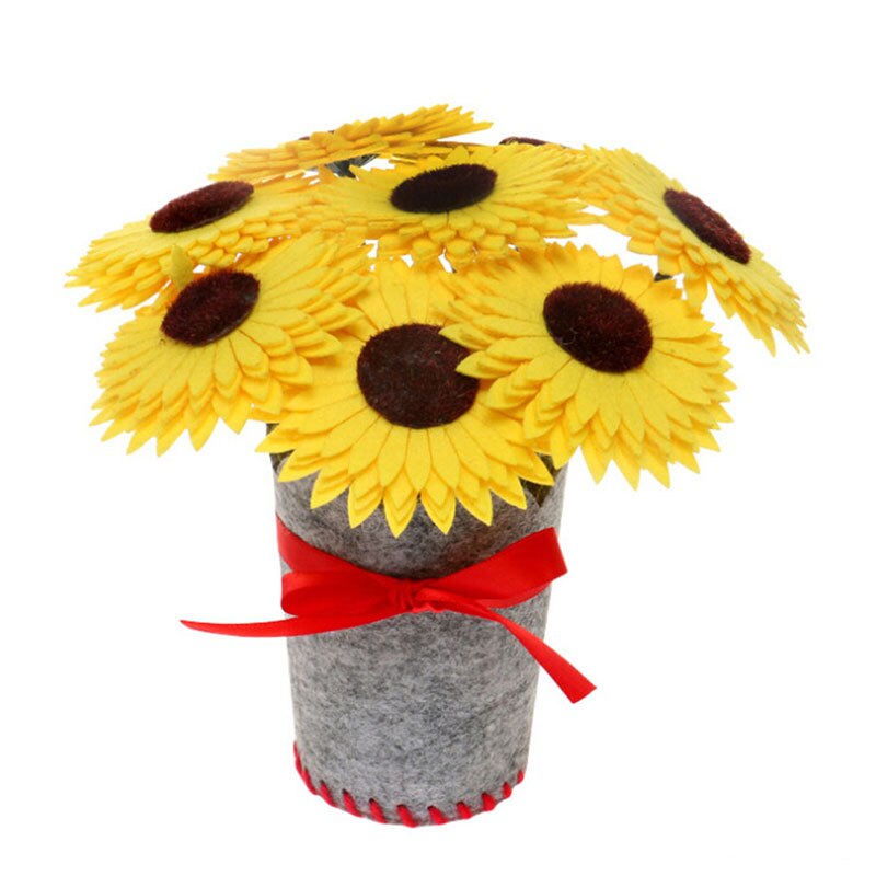 DIY hecho a mano flor artesanía de juguete niños-tejido manual de jardín de infancia Material paquete hogar decorativo ramo de flores: 289