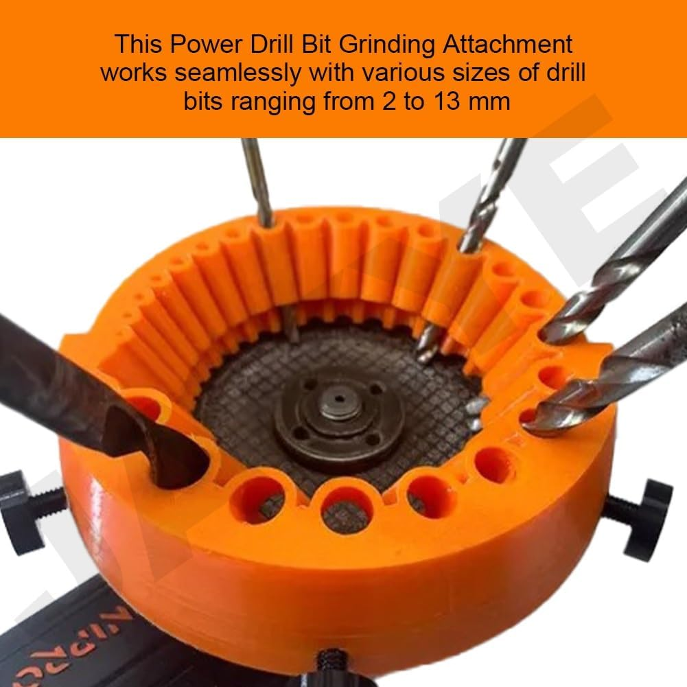 2-13mm Multipurpose Drill Bit Grinding Sharpener Polishing Grinding Tool Powered Tool Parts Applicable angle grinder