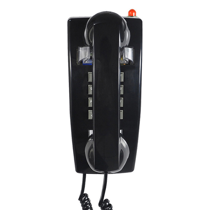 Con filo Del Telefono di Rete Fissa, Telefonica A Muro Del Telefono con Altoparlante Forte Ringer e Controllo Del Volume del Ricevitore, Chiamante Indicatore Flash