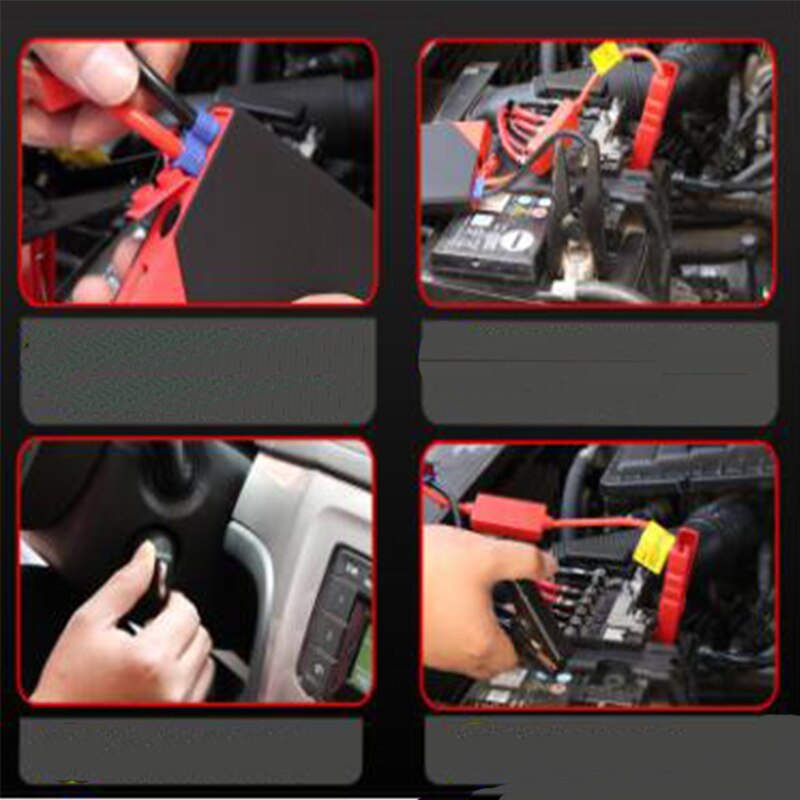 Car emergency starting power supply 12V spare battery power bank with car rescue starter 10000 mAh Jump starter