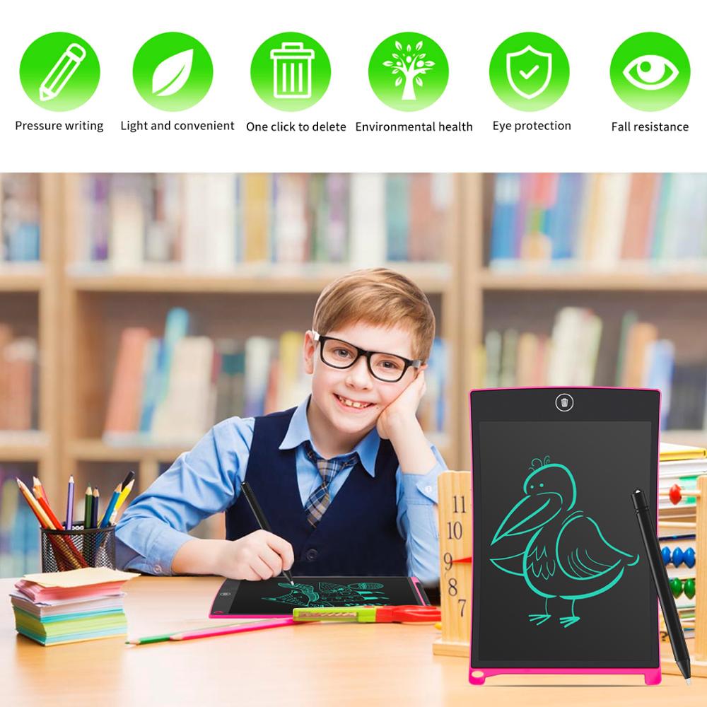LCD drawing tablet 12 &quot; Digital Drawing Tablet, Writing Pads, Portable Electronic Whiteboard Tablet, Ultra-thin Board with Pen