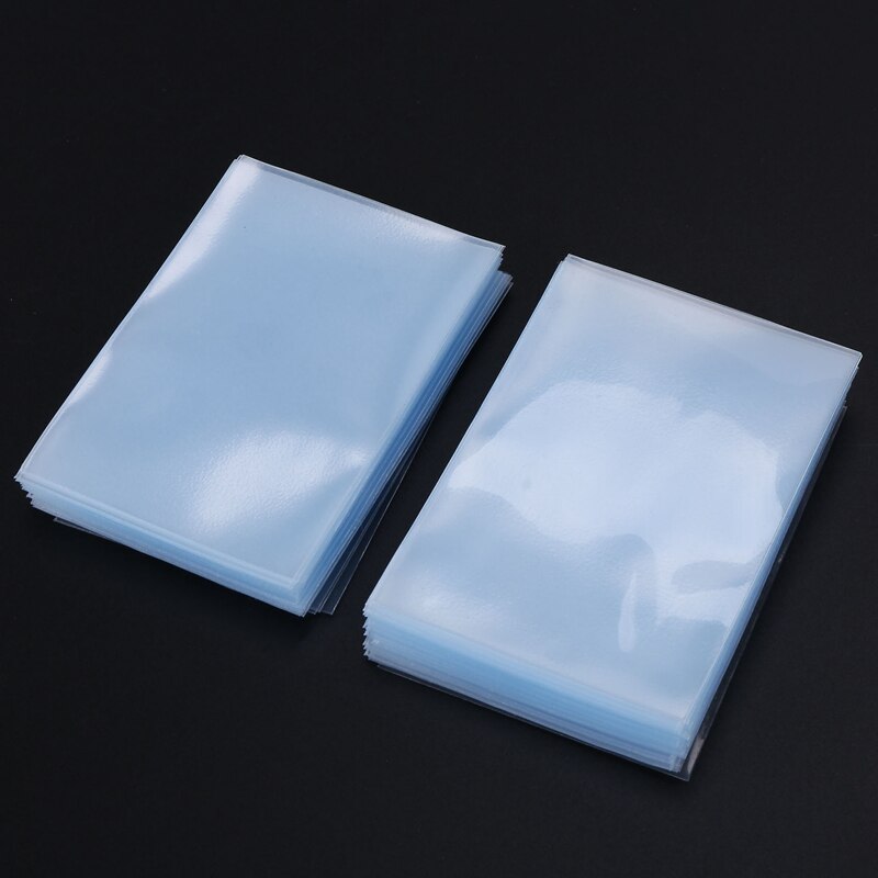 100Pcs 66X92mm Card Sleeve Cards Protector for ic Killers of Three King Football Star Card Transparent Board Games