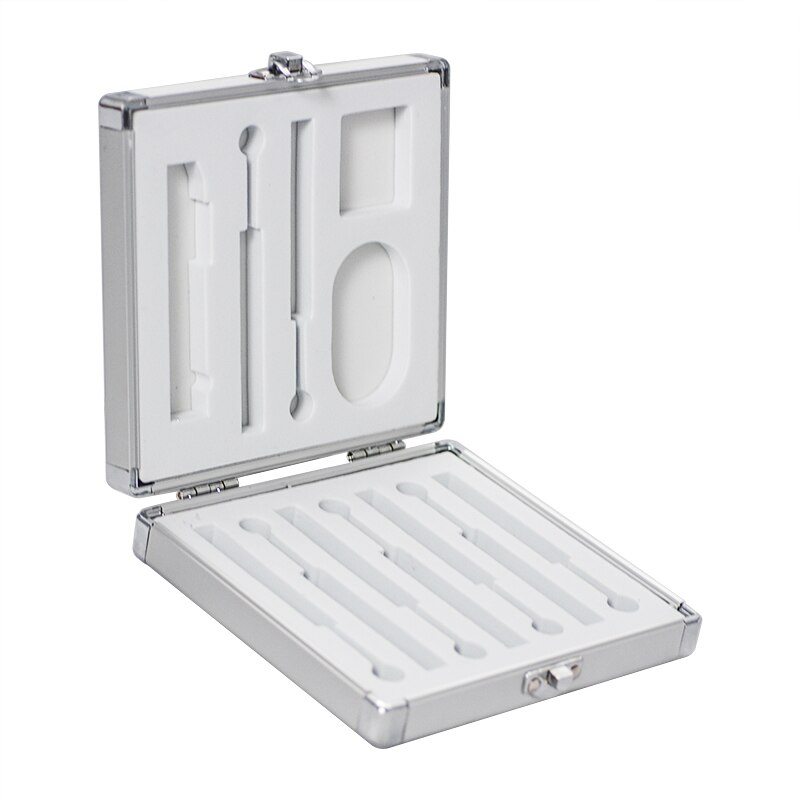 Aluminiumspakke kasse loddejern dedikeret opbevaringsboks  ts100 elektrisk loddejern tip organisator kasse
