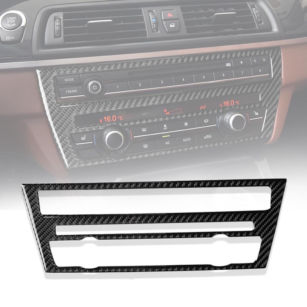 Car CD Control Panel Frame Decorative Sticker Decal for BMW F07 5GT 535i 10-16 Car Accessories Interior