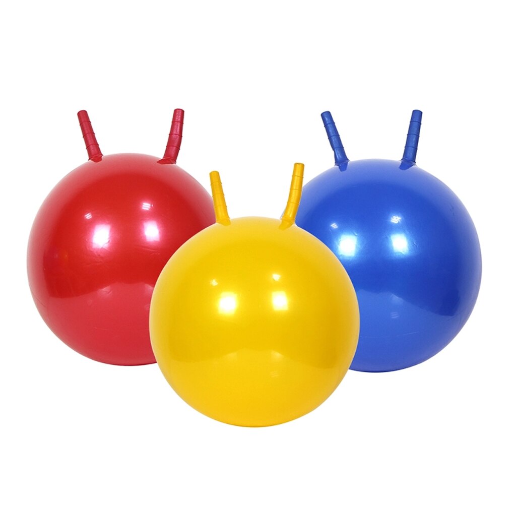 Random Color 45cm Inflatable Hopper Ball Jump Bouncer Exercise Ball Outdoor Game Playing Fitness Party Bag Fillers