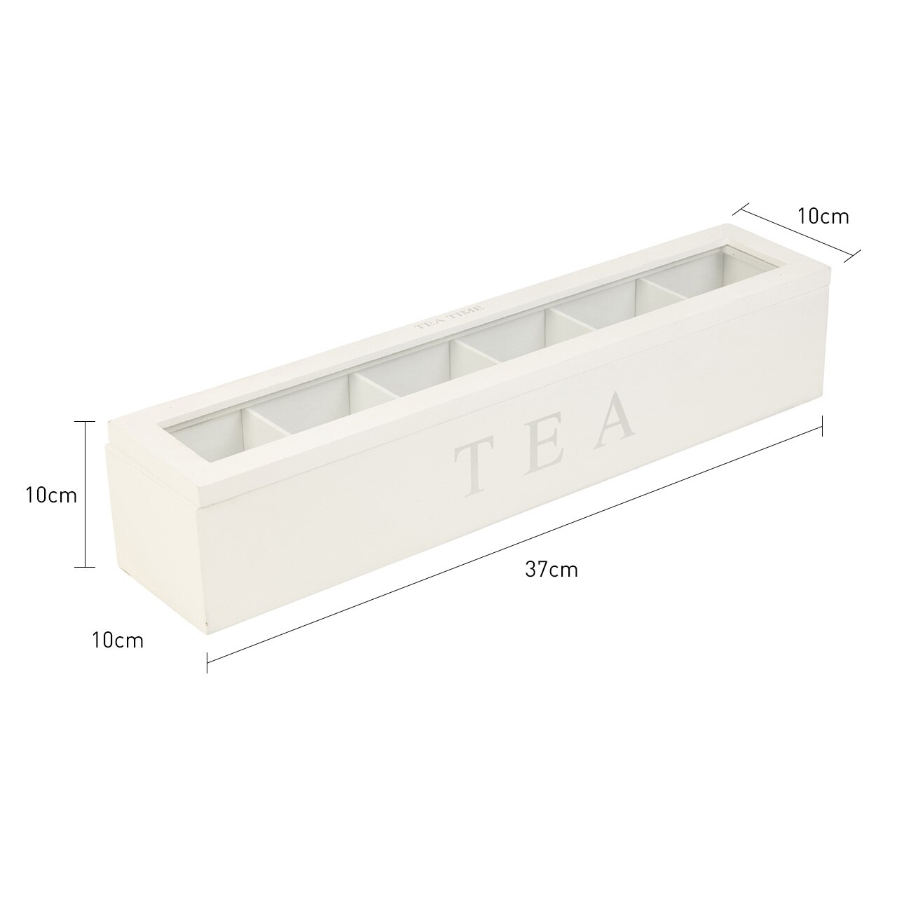 Tea Storage Box With 6/9 Compartments For Kitchen Cabinets Home Wood Exquisite Teaware Coffee Tea Bag Storage Holder Organizer