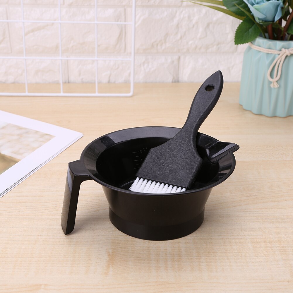 Cuenco para cepillo de peluquería herramientas de tinte capilar para colorear, peine ligero, tinte de Color para peluquería, fácil de llevar