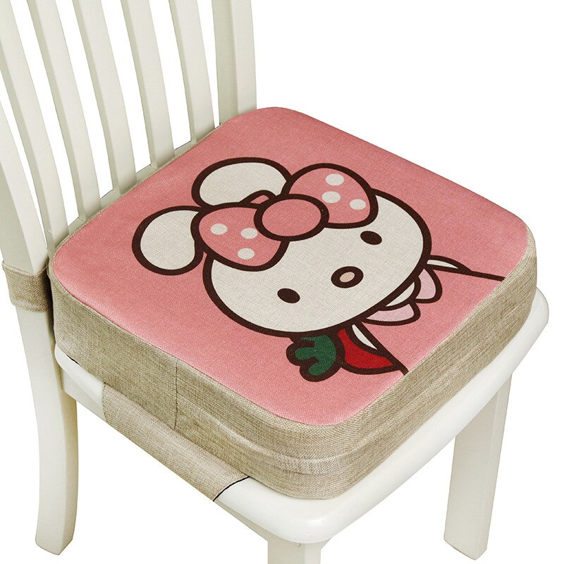 Bébé à manger chaise Booster coussin dessin animé enfants chaise haute coussin de siège chaise rehaussement coussin enfant chaise siège landau coussin de chaise: thick section1