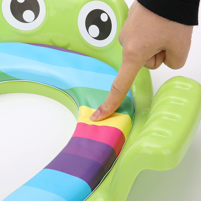 Baby Potty Training Seat 2 Colors Children&#39;s Potty Baby Toilet Seat with Adjustable Ladder Infant Toilet Training Folding Seat