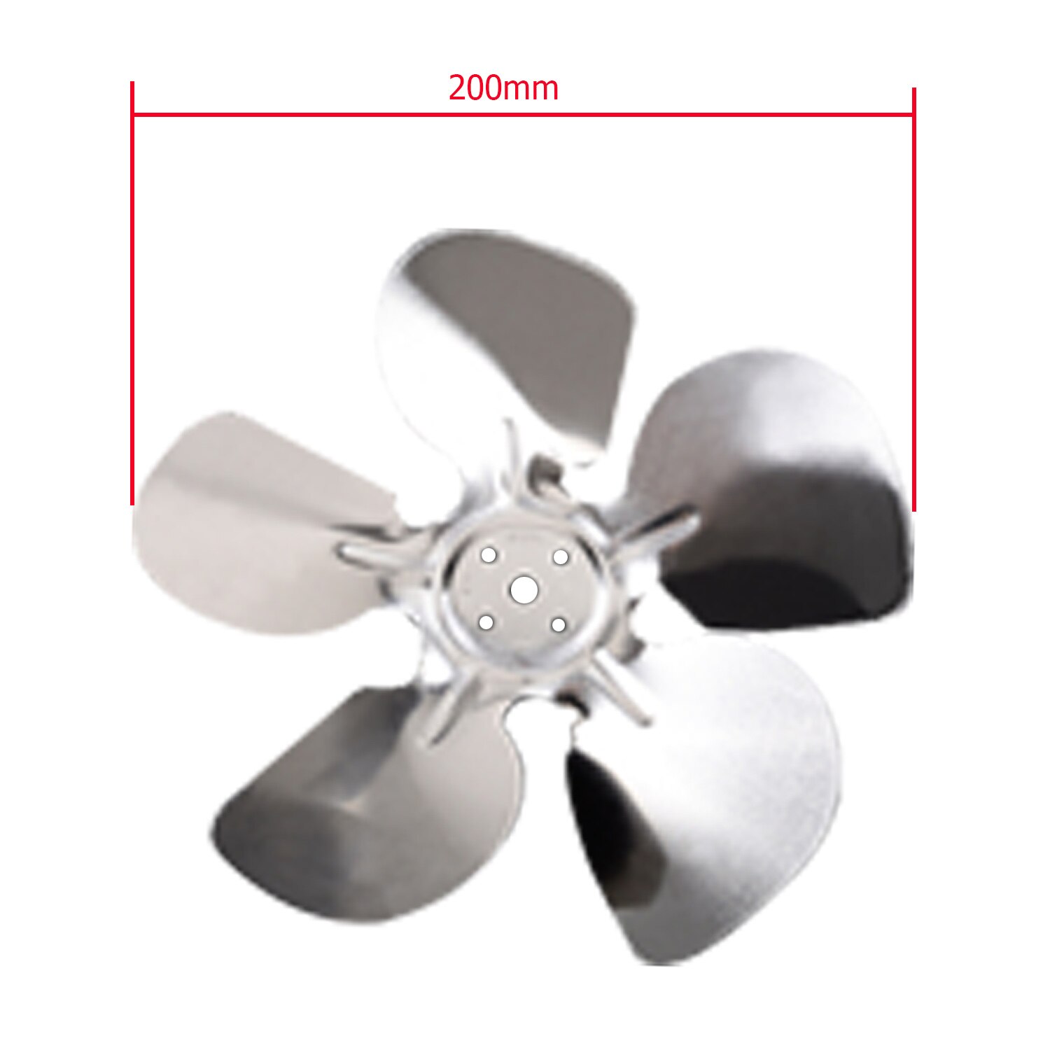 Kühlmotor, Aluminium-Lüfterflügel, Gefriermotor, Lüfterflügel, Aluminium-Lüfterflügel, Motorlüfterflügel, Kühlschrank, Gefrierschrank, Kondensator