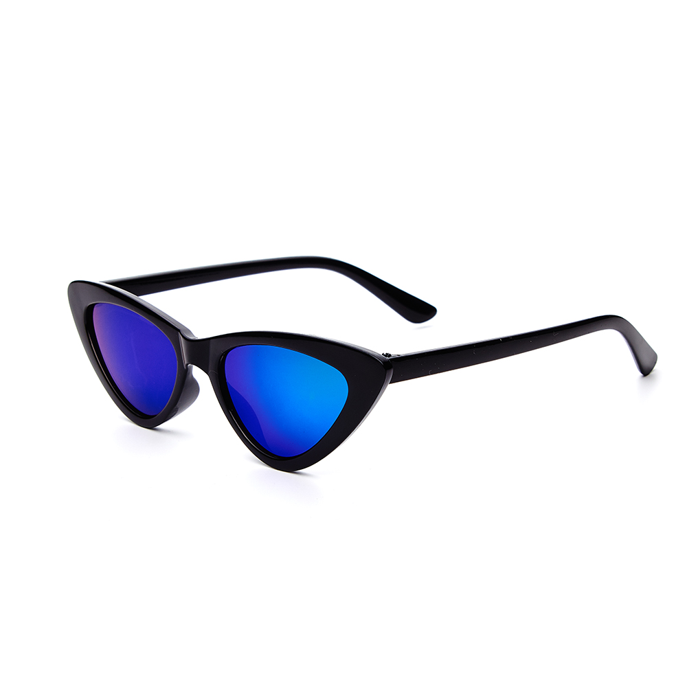 Katze Auge freundlicher Gläser Jungen UV400 Objektiv Baby sonnenbrille Nette Brillen Sonnenbrille freundlicher verrotten Blau 7 Farben: Schwarz-Blau