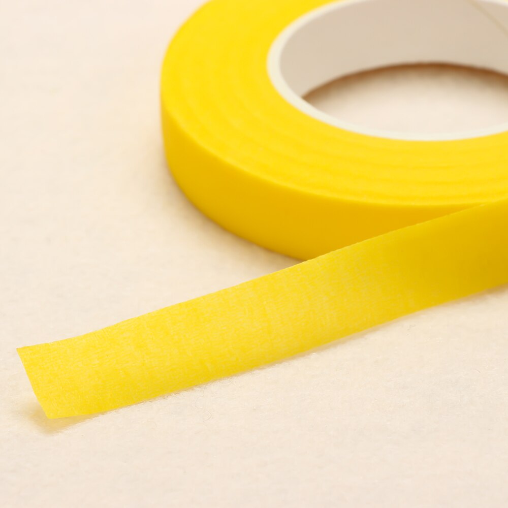Valentijnsdag 30Yard 12Mm Zelfklevend Papier Tape Bloemen Stem Voor Garland Kransen Diy Ambachtelijke Kunstmatige zijde Bloem Decoratieve