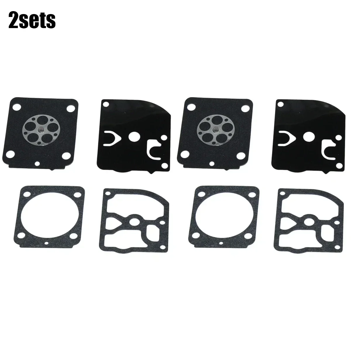 2Set Carburatore Membrana e Kit Guarnizioni Per STIHL MS171 MS181 MS211 Carburatore Carb Guarnizione Membrana Riparazione Ricostruire Kit