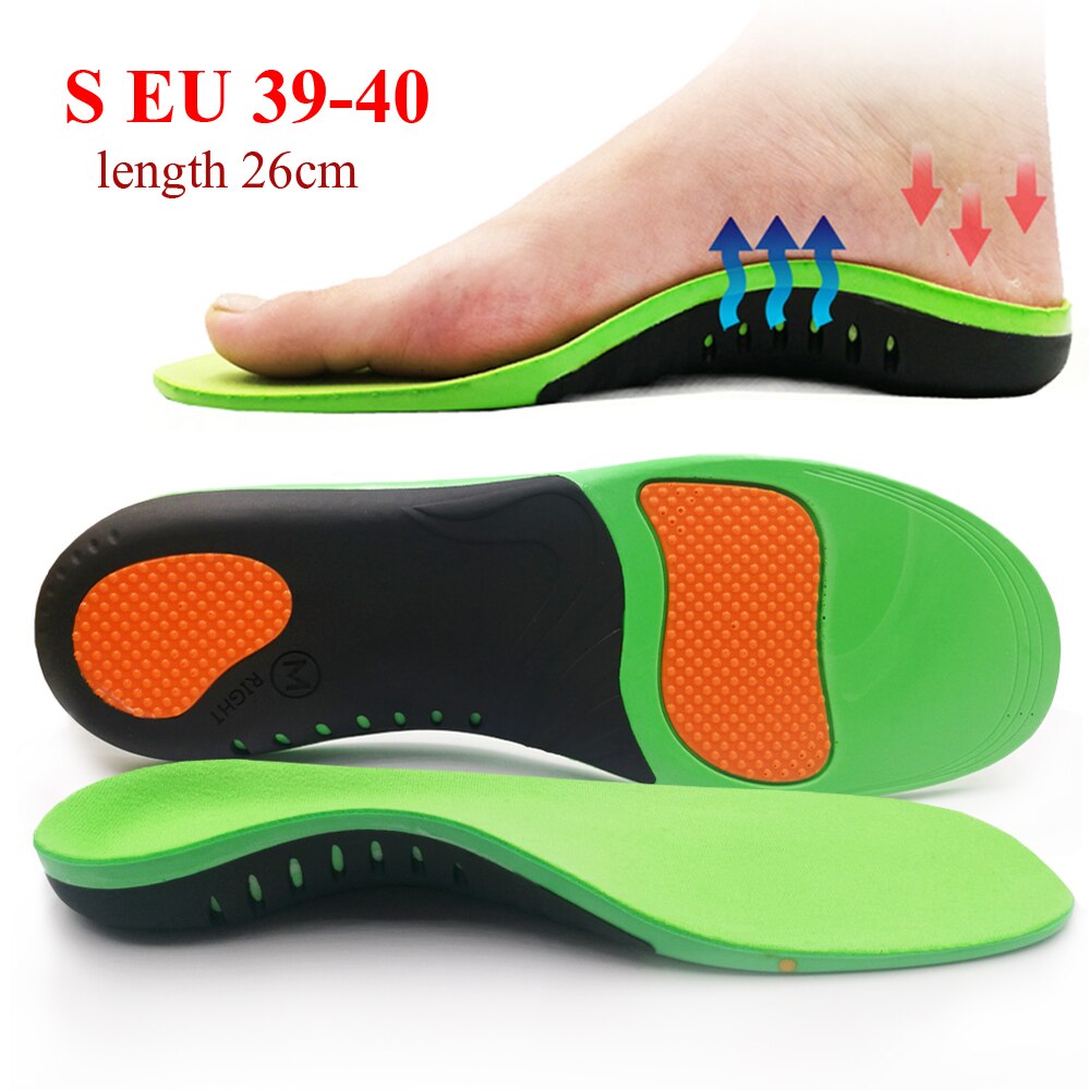 Orthesen Einlegesohle Hohe Arch Support Einlegesohlen X/O Typ Bein Flache Füße Orthopädische Frauen Männer Orthopädische Fuß Schmerzen Unisex: Blau