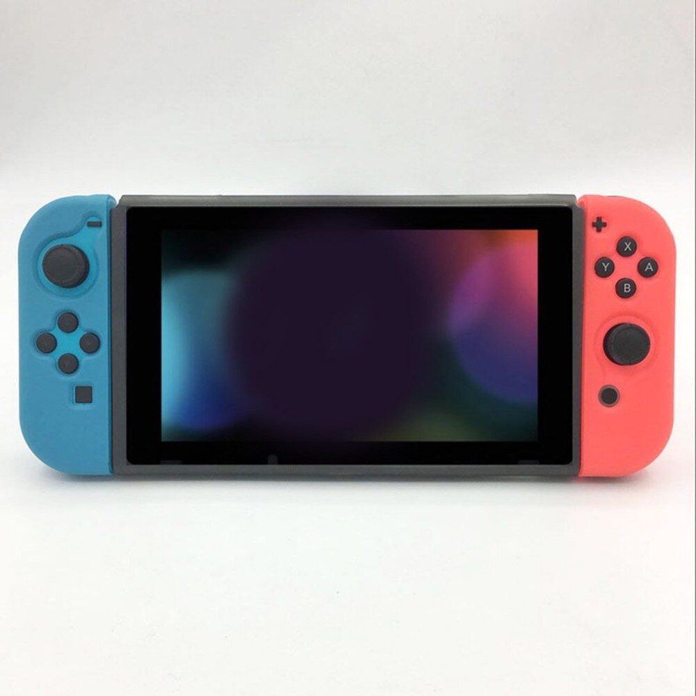 取り外し可能なシェルケースショックプルーフ傷防止tpu保護カバーnintendスイッチゲームコンソールアクセサリー