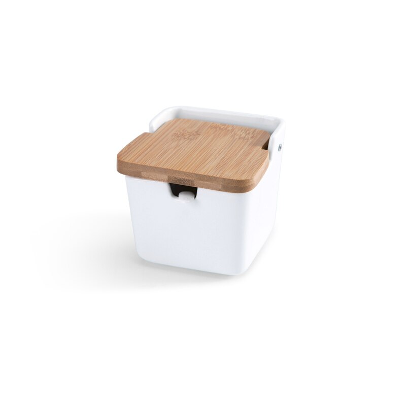 Ollas de Sucrier de cerámica, recipiente para azúcar, cuencos de cocina, Sweettreats, Azucarero, Suikerpot, tarro de especias, saltsurvage, salero: Single