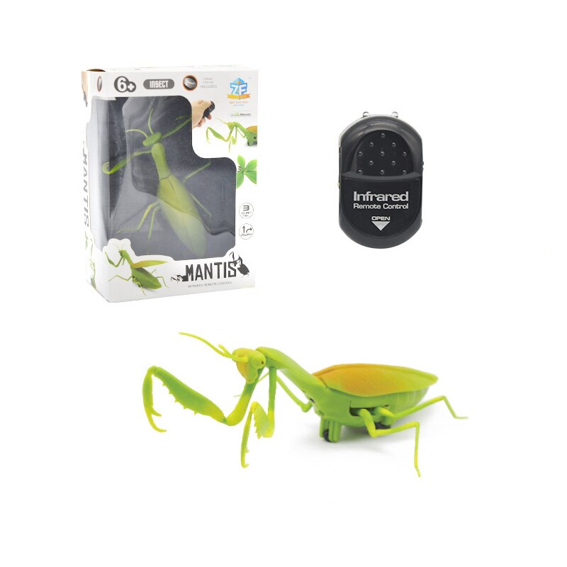 Infrarood Rc Afstandsbediening Dier Insect Speelgoed Simulatie Scorpion Spider Mot Prank Grappen Truc Speelgoed Kids Funny Novelty: Praying mantis