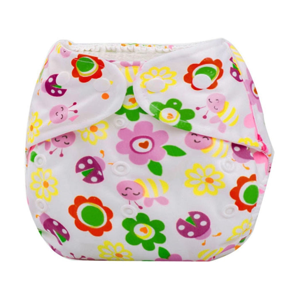 1PC Reusable Waterproof digital printed baby Cloth Diaper One Size Pocket baby nappies price fit for 3-15kg C