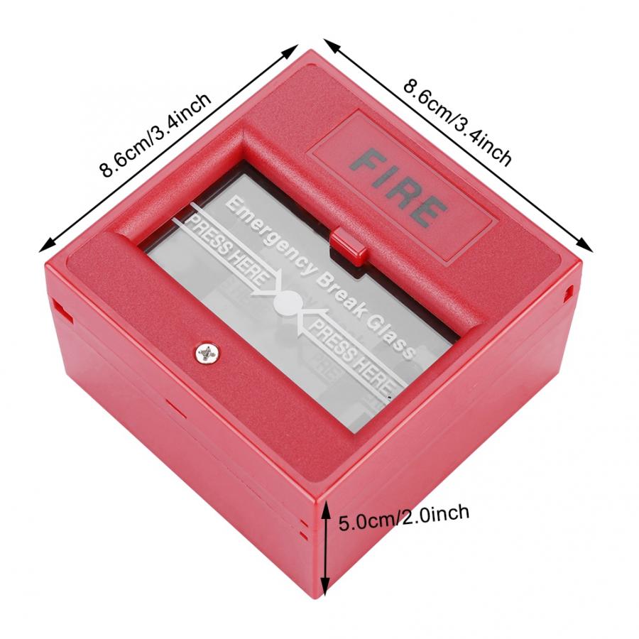 panic button Emergency Exit Fire Alarm Button Release Security Glass Break Alarm Switch sos button