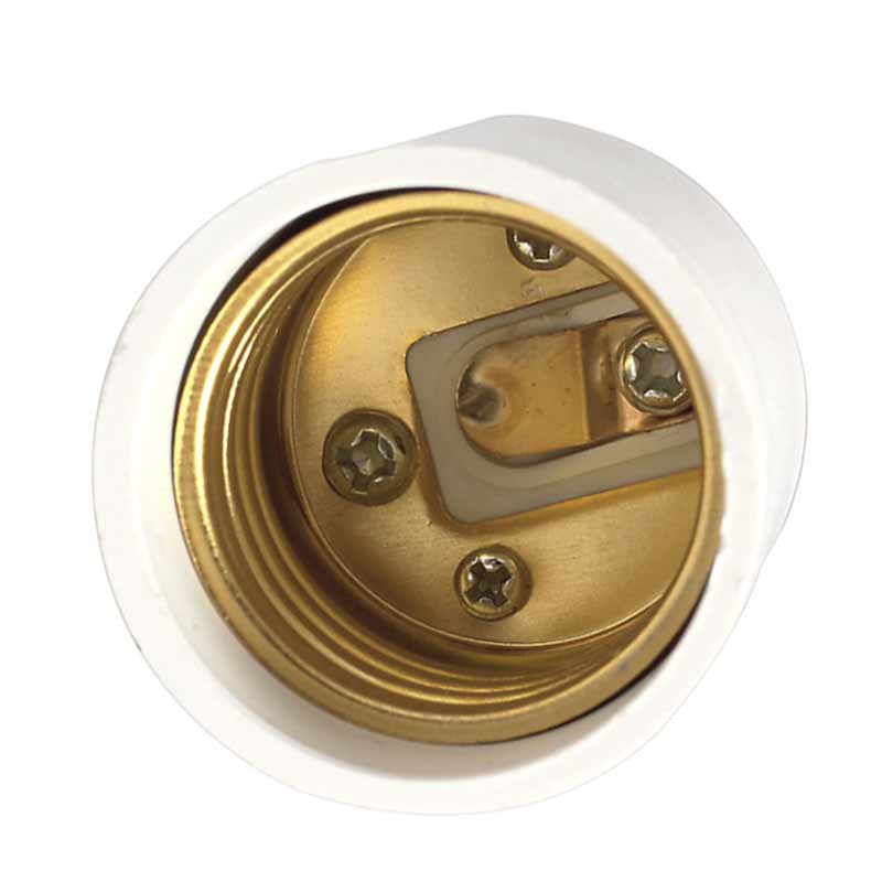 G9 to e27 fatninger base halogen cfl pære lampe adapter konverter holder jan 88