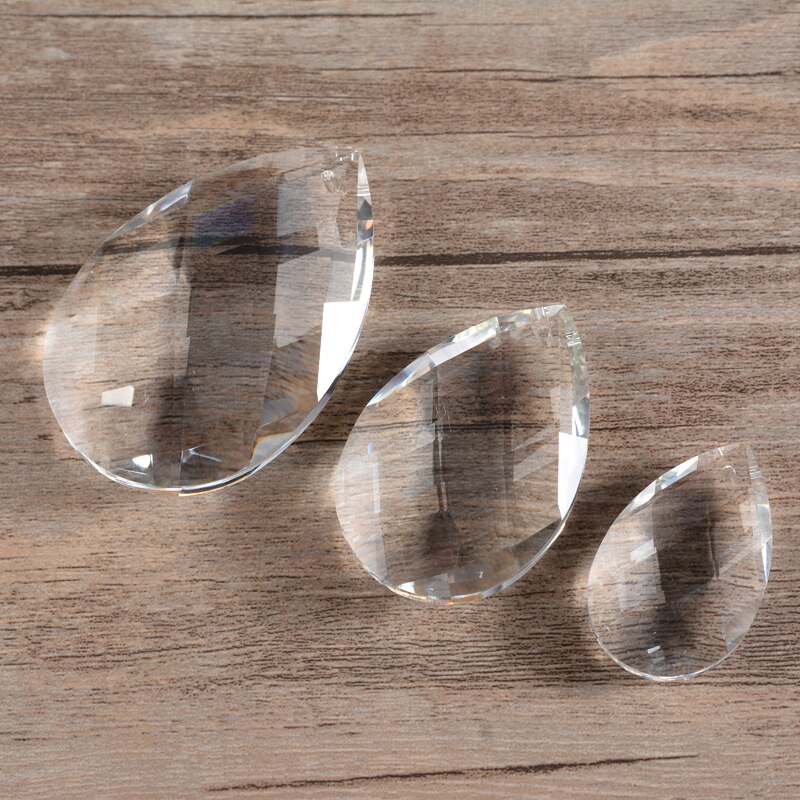 1pc lustre de cristal gotas pingente diy pingente lustre jóias spacer suncatcher facetada acessórios