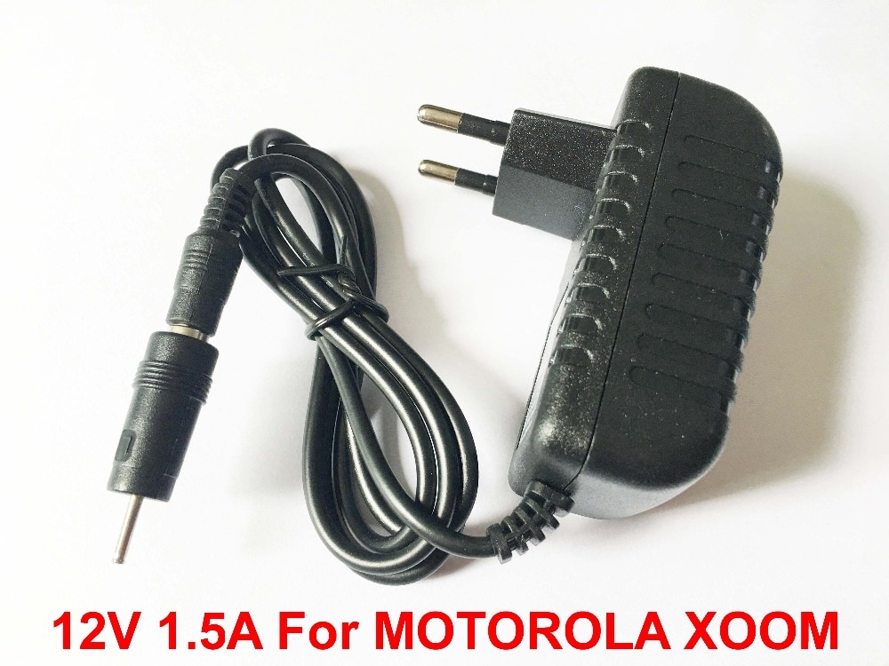 1 PCS 12 V 1.5A Universele AC DC Power Supply Adapter Wall Charger Voor MOTOROLA XOOM Tablet PC EU Plug
