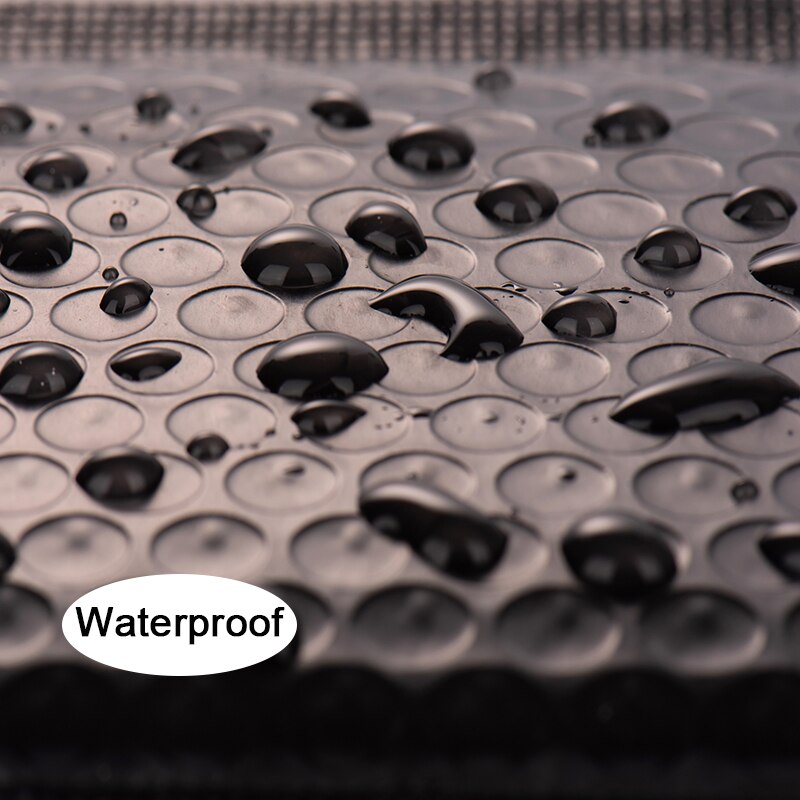 100Pcs Matte Black Bubble Mailer Plastic Film Bubble Envelopes Padded Envelope Shockproof Packaging Bag