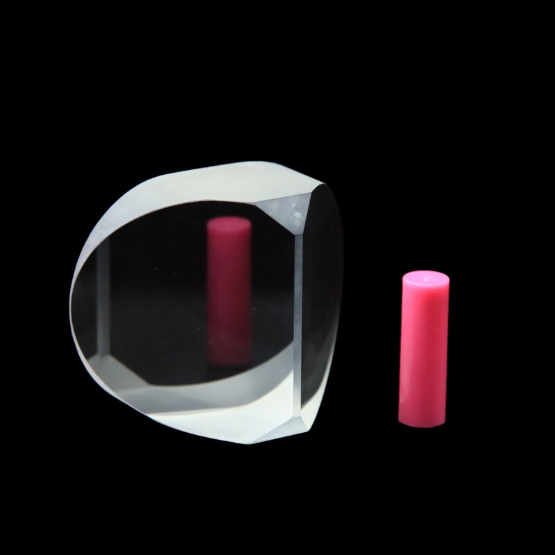 62.1*47.9*31,2mm paul prisma ist verwendet für physik Experiment K9 Material glas prisma