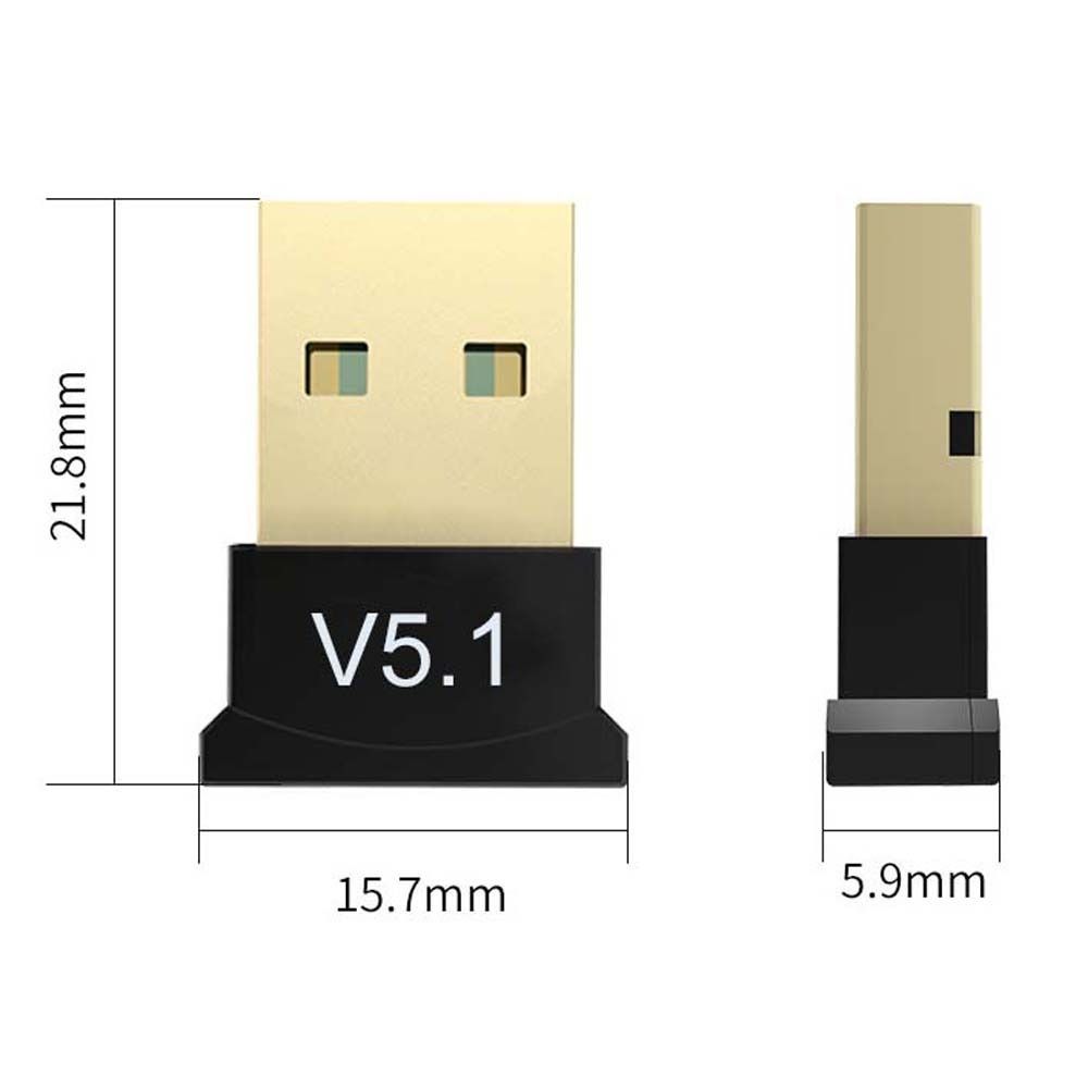 Receptor Bluetooth 5.1 Music Receiver Adapter USB Adapter Bluetooth Transmitter Bluetooth 5.1 Adapter Bluetooth Receiver
