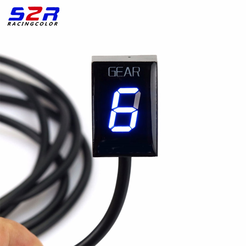 motorcycle Ecu Plug Mount Digital Gear Display modified universal gear gauge Gear display led digital display for Harley Davies