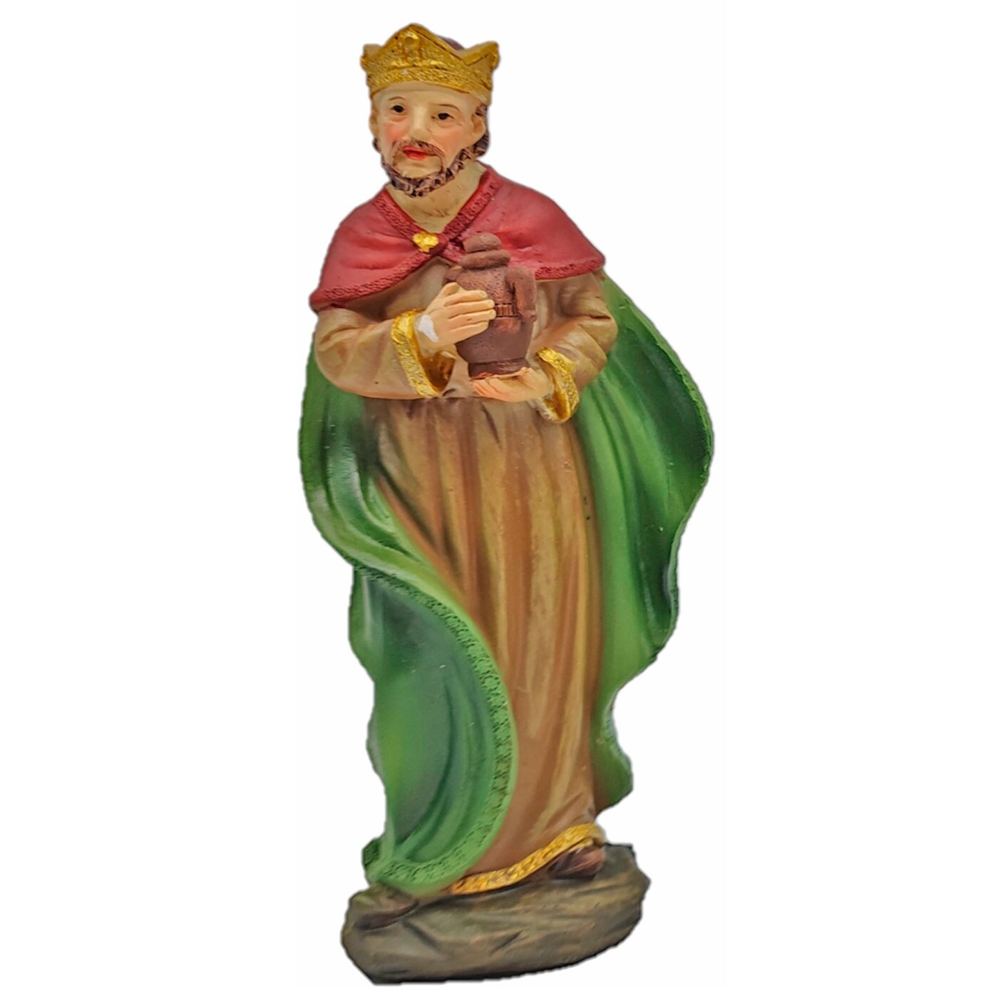 Oliver Art - Reyes magos para belén navideño, durexina, figuras decorativas nacimiento, pesebre, navidad, decoración tradiciona
