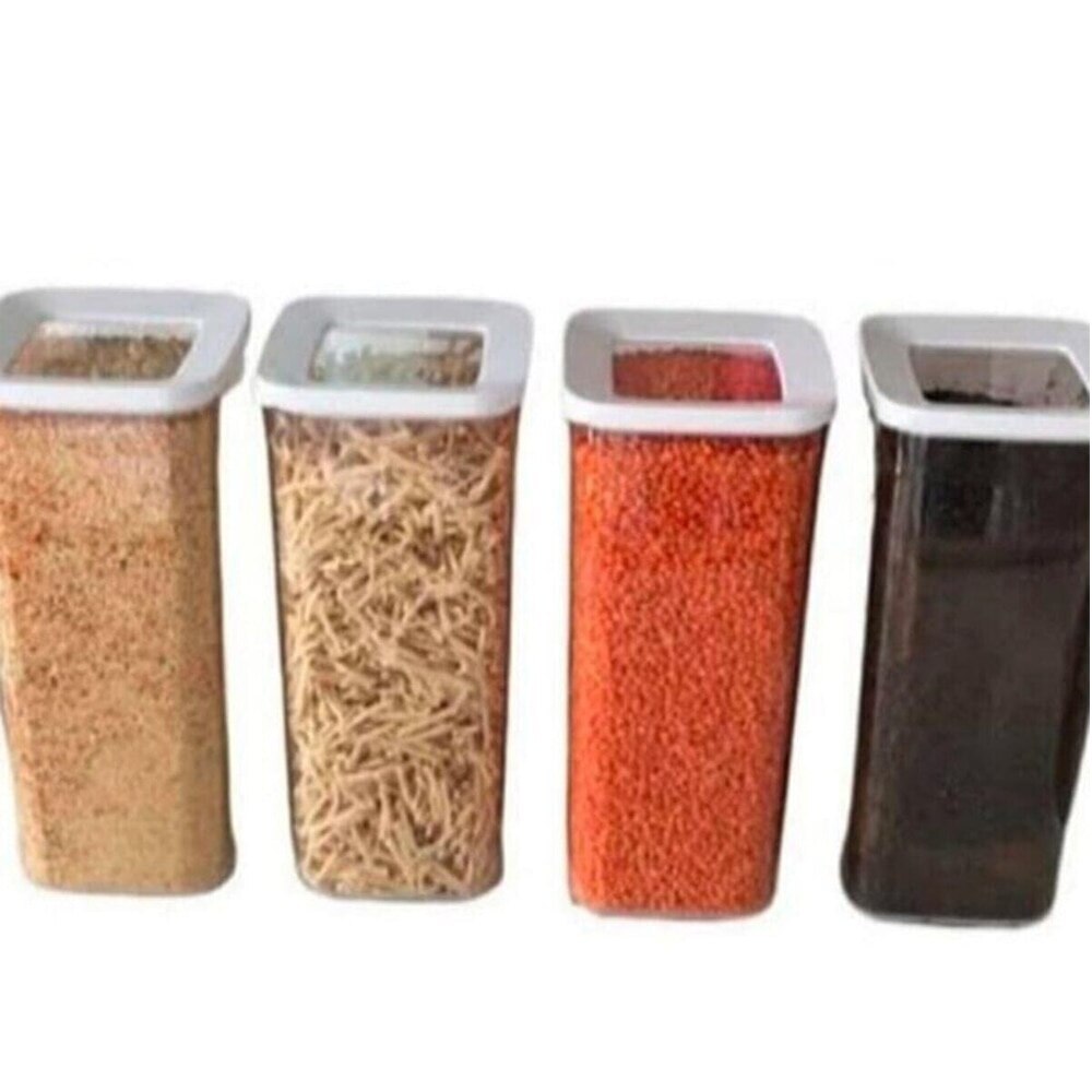 Kitchen Organizer And Storage Container Kitchen Storage Jar Fridge Box Food Vacuum Rice Dispenser Spice Cookie Sugar Plastic Cer