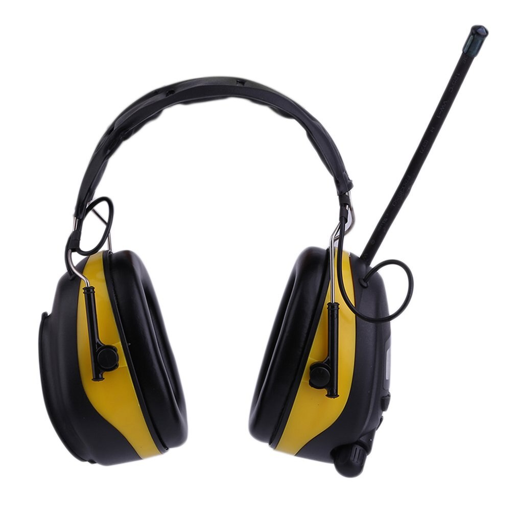 Headphones LCD Display HiFi Bass Stereo Earphone Wireless Headset FM Radio Headphones AM/FM Stereo Earmuff