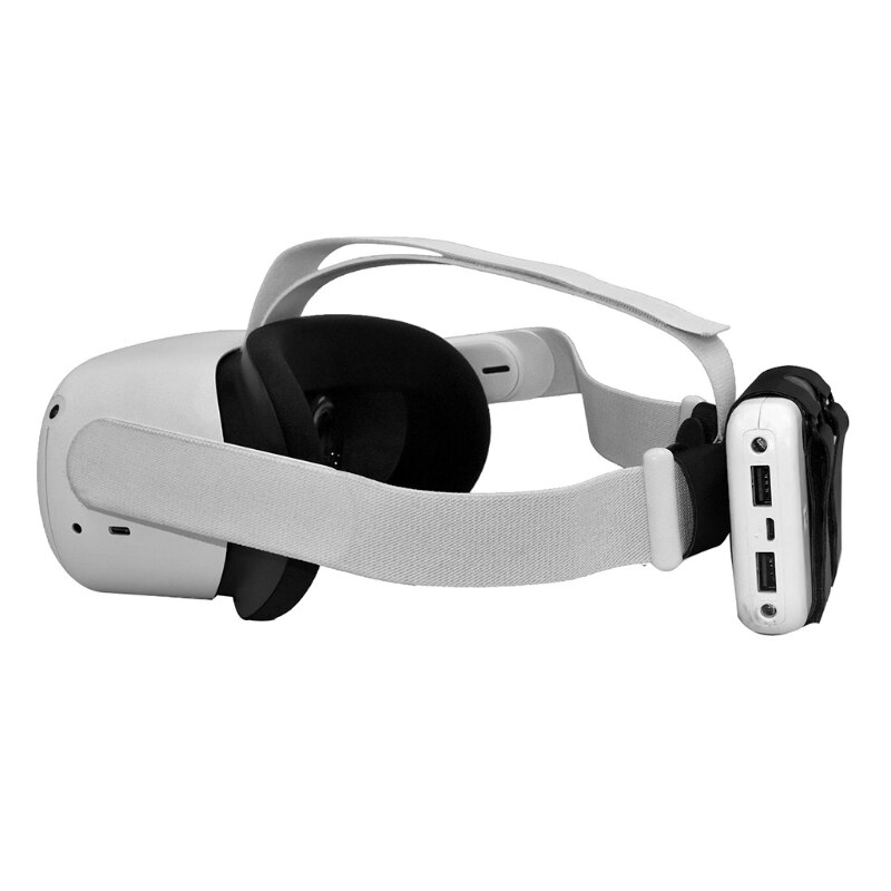 Befestigungsband für vr-powerbanks, kompatibel mit oculus quest 2/ , htc/vive/index-zubehör und vr-headset-band