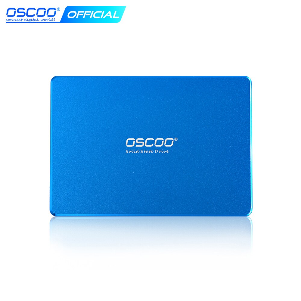 OSCOO Hard Drive SSD Laptop 128GB 256GB 512GB Blue Hard Drive SSD for Tablet Desktop PC Hard Drive