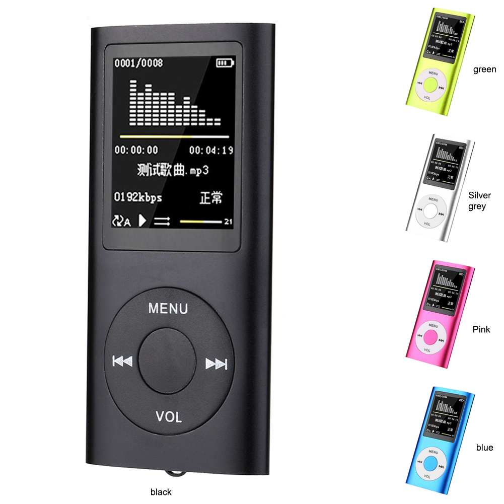 1.8 Inch MP4 Speler 16 Gb 32 Gb Muziekspeler MP3 Speler Fm Radio Video