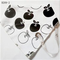 Baby freundlicher Baumwolle Karikatur Nette Bandana Lätzchen Fütterung Speichel Handtuch dribbeln Dreieck: Gelb