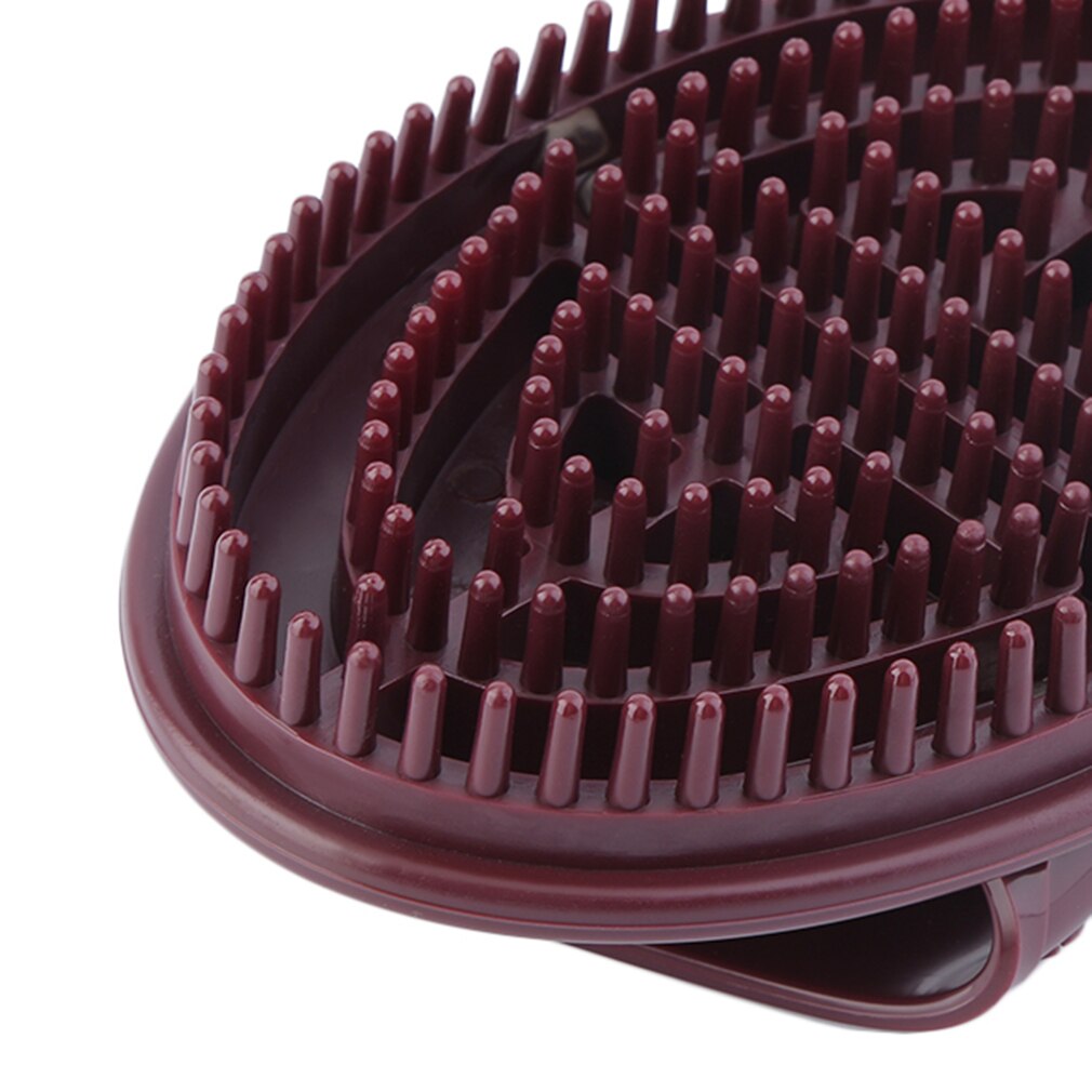 Masajeador de cuerpo para celulitis suave, guante, anticelulítico, adelgazante relajante, exfoliante, baño, cepillo para el cuero cabelludo, peine de lavado de Ducha